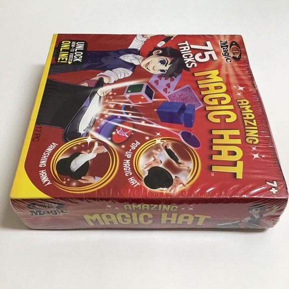 NEW Amazing Magic Hat 17-PC Kit IDEAL 75 Tricks Ryan Oakes Magician Entertaining - Picture 6 of 6